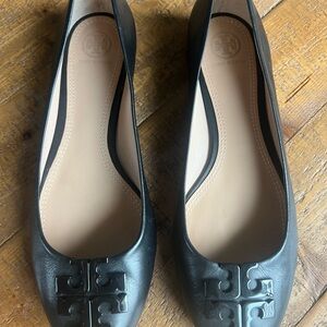 Tory Burch Black Ballet Flats - WORN ONCE!